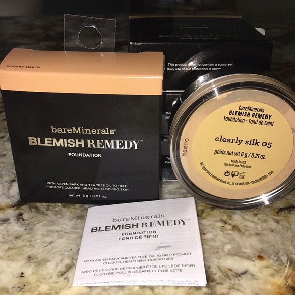 bareminerals blemish remedy foundation clearly silk 05